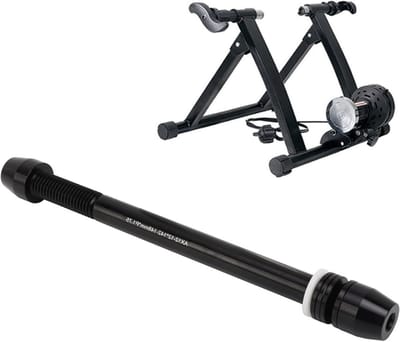 Verstelbare Aluminium Fiets Trainer Thru Axle Adapter voor M12x142 naar M12x148mm, Hoogwaardige Fietsaccessoires voor Thru Axle Training