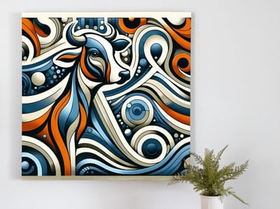 Kunstprint | Wanddecoratie | Forex | 100 × 100 cm