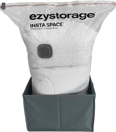 Ezystorage vacuümzak in hoes small - Grijs - Luchtdicht
