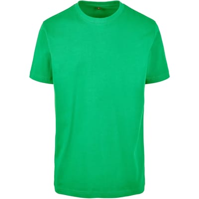 Build Your Brand - Rond Hals T-Shirt - Grass Green maat XS