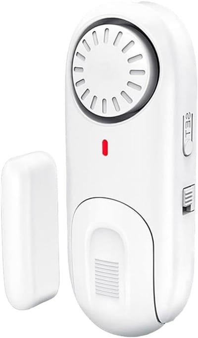 Deur Open Alarm - Raam Sensor - Inbraak Voorkomen - Direct Alarm Signaal - Compact Ontwerp - Wit