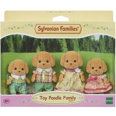 Sylvanian Families 5259 familie poedel-fluweelzachte speelfiguren