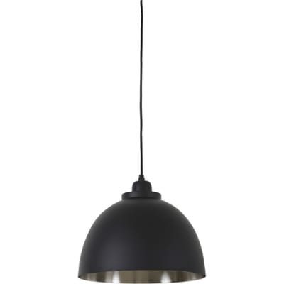 Light & Living Hanglamp Kylie - Zwart/Nikkel - Ø30cm - Modern - Hanglampen Eetkamer, Slaapkamer, Woonkamer
