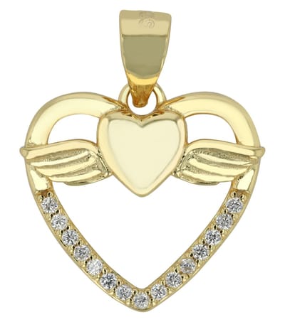 AKZENT Akzent Dames hanger "Gulisa" van 925 Sterlingzilver, gerhodineerd, duurzaam