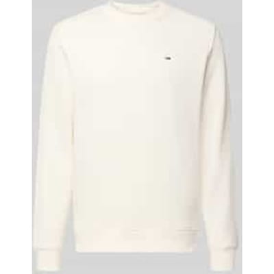 Regular fit sweatshirt van katoenmix
