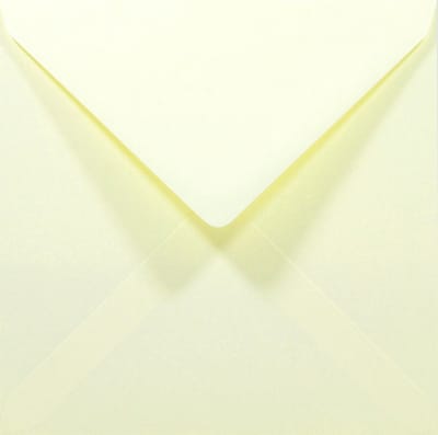 Gladde crème enveloppen 14x14 - vierkant - K4-140 - 140 x 140 mm - 50 stuks - NK natgelijmde - 80 gram - Rainbow - Netuno