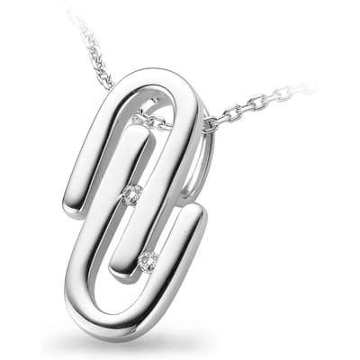 Orphelia Dames 925 Sterling Zilveren Ketting met Hanger - Zilver ZH-4638