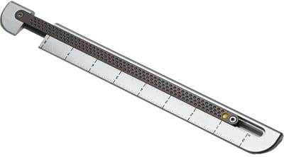 Precisie Telescopische Liniaal van Aluminium met Dubbele Schaalverdeling