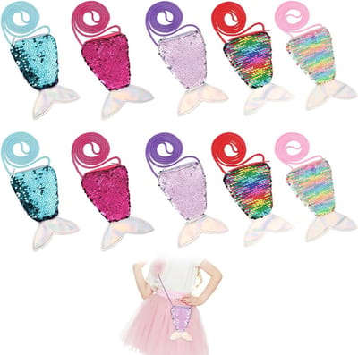 Handtas voor Meisjes met Sequins - Schoudertas voor Kinderen voor Verjaardagsfeestjes en Dagelijks Gebruik