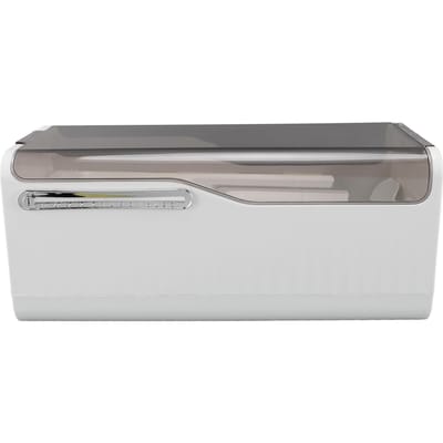 Eieropbergcontainer Rollende Eierhouder Rollende Eierdispenser en Organizer voor Koelkastzijkant Elegant White white