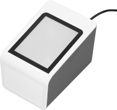 Allecto - Desktop Barcode Scanner - QR Code Reader - Automatische identificatie - USB Wired - Handsfree scannen - Geschikt voor PC en systemen