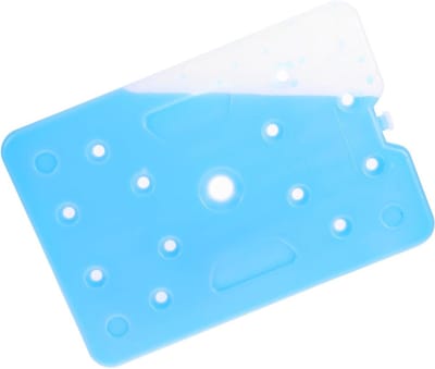 Koelelement Lunchtrommel - Herbruikbaar Ijsblok - Voedsel Koel Houden - Slank Ontwerp - 1500 Ml - Blauw