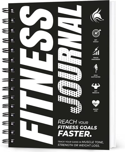 Fitness & Workout Journal - Oefeningenlogboek en Voortgangstracker voor Fitter Leven