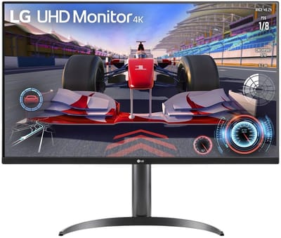Lg Monitor 31 5 32Ur550K B Aeua 4K Uhd Va Voor Pc Computer 2Xhdmi Dp Luid