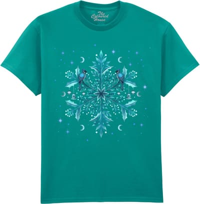 Sneeuwvlok Floral Snowflake The Coloured House T-shirt M