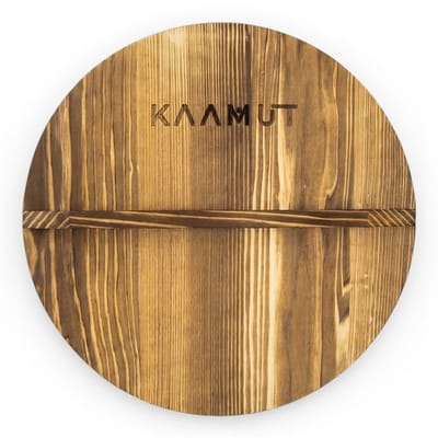 KAAMUT® Houten Wokdeksel 36 cm – Massief Hout – Handgemaakt & Ecologisch – Deksel voor Wok & Wadjan