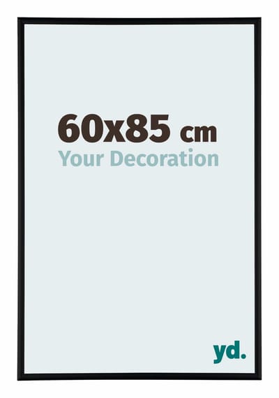 Your Decoration - Fotolijst 60x85 cm - Aluminium - Zwart Mat - Kent