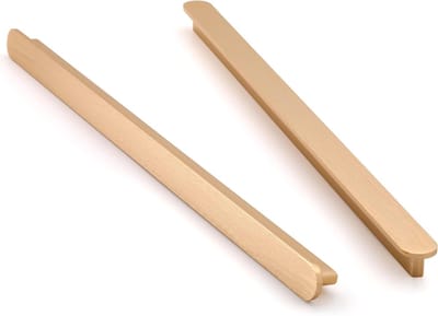 Gouden Keukenhandgrepen 320mm Boorgatafstand - Set van 6 Deurgrepen voor Keukenkasten, Meubels en Laden