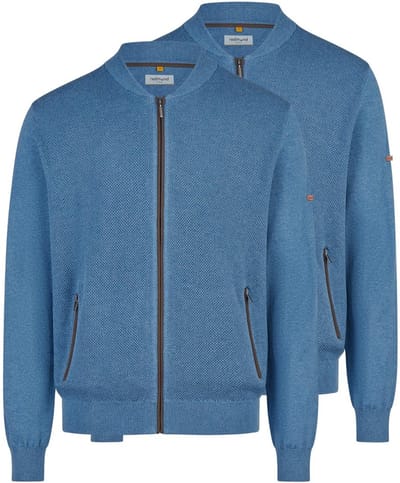 Redmond Heren cardigan 2 pack Basic