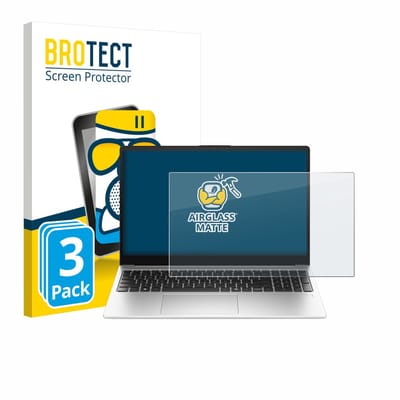 BROTECT - Screenprotector voor HP 255R G10 15.6" - Folie Beschermfolie Beschermglas matte 3 Stuks