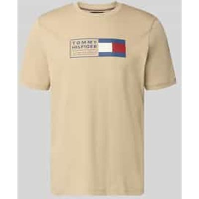 regular fit T-shirt van puur katoen