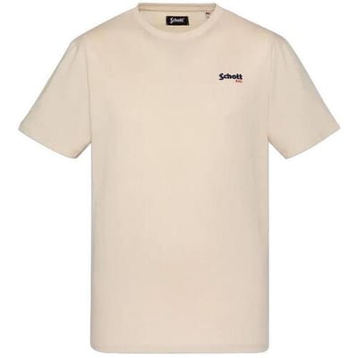 T-shirt Korte Mouw Schott EMB