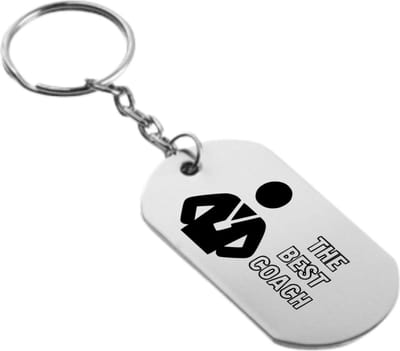 Akyol - coach sleutelhanger - Coach - familie vrienden collega - cadeau - 54 x 29mm