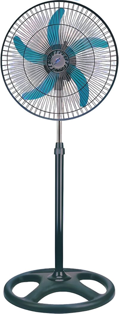 Siplinter SIP182026 Industriële Staande Ventilator 45 cm / 18 Inch - 85W - Verstelbaar - Krachtige Luchtcirculatie - Zwart
