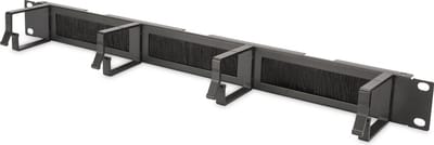 Digitus DN-97663 19 inch Kabelgeleiding voor patchkast 1 HE Zwart, Zwart (RAL 9005)
