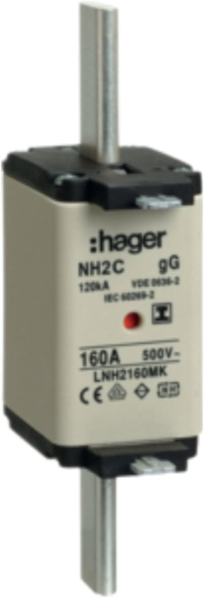Hager LNH2160MK HAG MESPAT.NH2 KTF MK160A 500V per 3