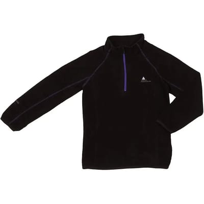 Microfleece sweatshirt met halve rits voor meisjes Peak Mountain Fafine