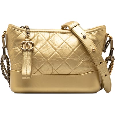 Gabrielle Hobo Gequilted Leren Tas