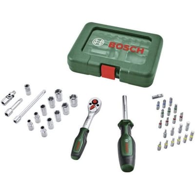 Bosch Home and Garden 1600A039J6 1600A039J6 Ratelset Metrisch 1/4 (6,3 mm)