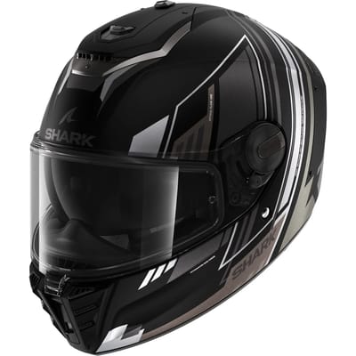 Shark Spartan RS Byhron Mat Zwart Antraciet KAU Integraalhelm M