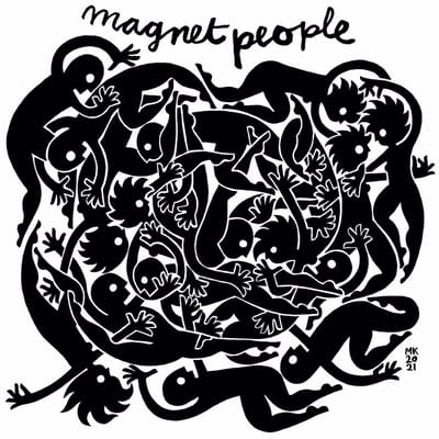 Pizza Knife - Magnetic People (LP)