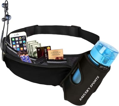 Heuptas voor Sport met Drinkfleshouder en Telefoonvak - Ideaal voor Fitness en Buitenactiviteiten