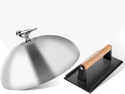 DailySupplies® Burger Smasher - Grill Press - Gietijzeren Bakplaat