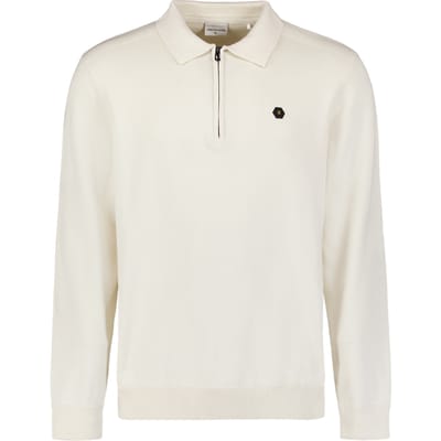 No Excess Pullover Polo Half Zipper Solid Knit Kit Größe: S | Poloshirts Outlet | Herren