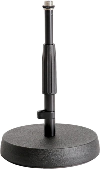 Tafelmicrofoonstatief met 3/8 inch schroefdraad - Zwart - 347 mm hoogte