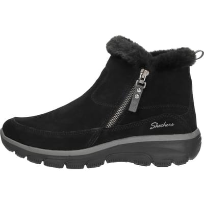 Skechers EASY GOING - COOL ZIP Dames Instappers - Zwart