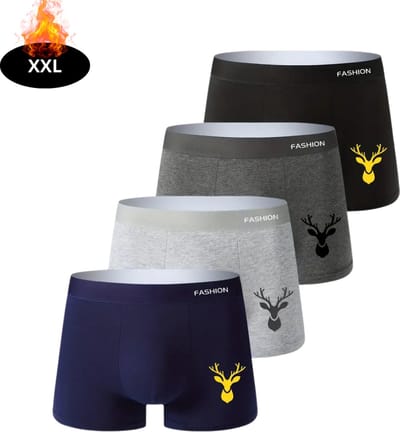 Nivard Onderbroeken Heren - Boxershort - Ondergoed - Boxer - Underwear - Mannen - 4 Pack - Gemengd - XXL