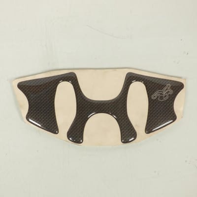 Protection té de fourche adhésive Mad look carbone 185x80mm pour moto Neuf