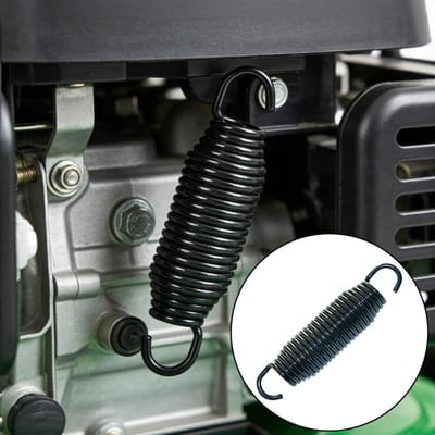Verlengveer Grasmaaier - Onderdeel Motor - Gazon Onderhoud - Robuust Spanningsonderhoud - 13 x 5 x 3 cm - Zwart