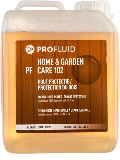 Nano Coating voor Hout PF Care 102 - Hout impregneermiddel  | 2,5 liter