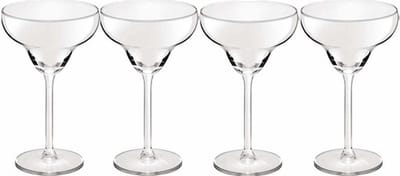 Royal Leerdam Cocktailglazen - 4x - transparant - 300 ml - Margarita - glas- glazen - Cocktails - Cocktailglazen van glas