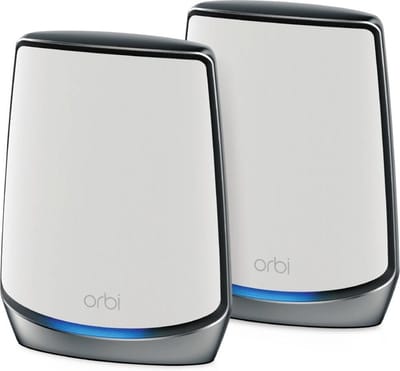 NETGEAR Orbi RBK852 - Mesh Wifi - WiFi Versterker - WiFi 6 - Tri-Band - 2-pack