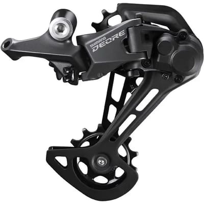 Achterderailleur 11-speed Shimano Deore M5100 SGS - directe montage - zwart