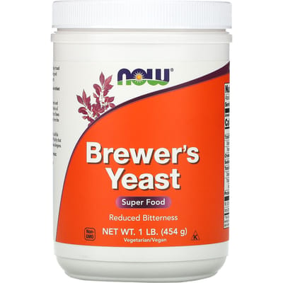Now Foods Brewer's Yeast Powder (454g) Unflavoured - Vitaminen, mineralen & gezondheid - Enzymen