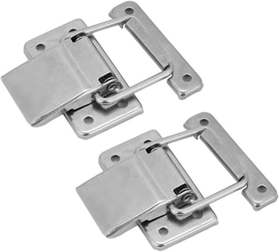 RVS Latch Hasp Catch Toggle - 2 Stuks voor Deuren en Poorten, Ideaal voor Beveiliging en Sloten