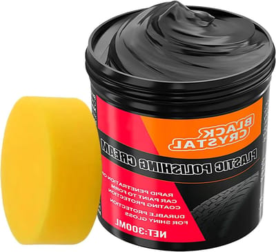 Auto Kunststof Herstel - Buitencoating Reiniger - Voertuig Onderhoud - UV Bescherming - 300 gram - Zwart